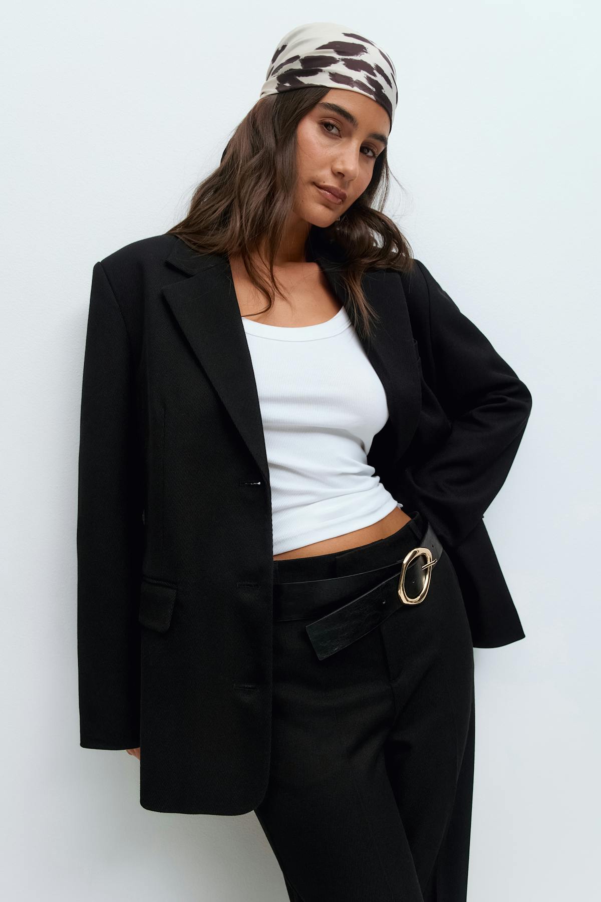 Twill blazer