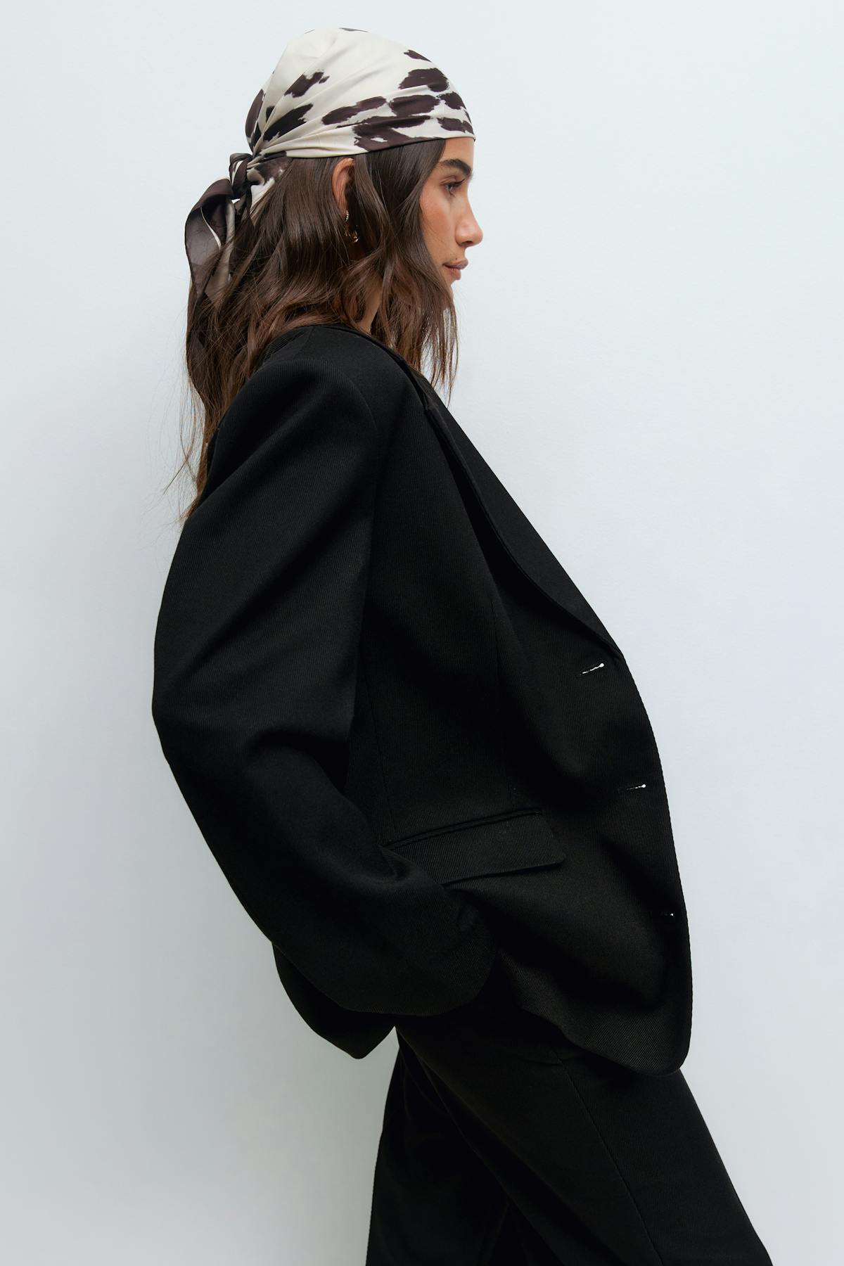 Twill blazer
