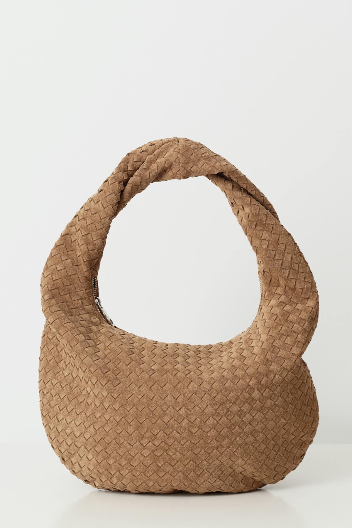 Braided shoulder bag