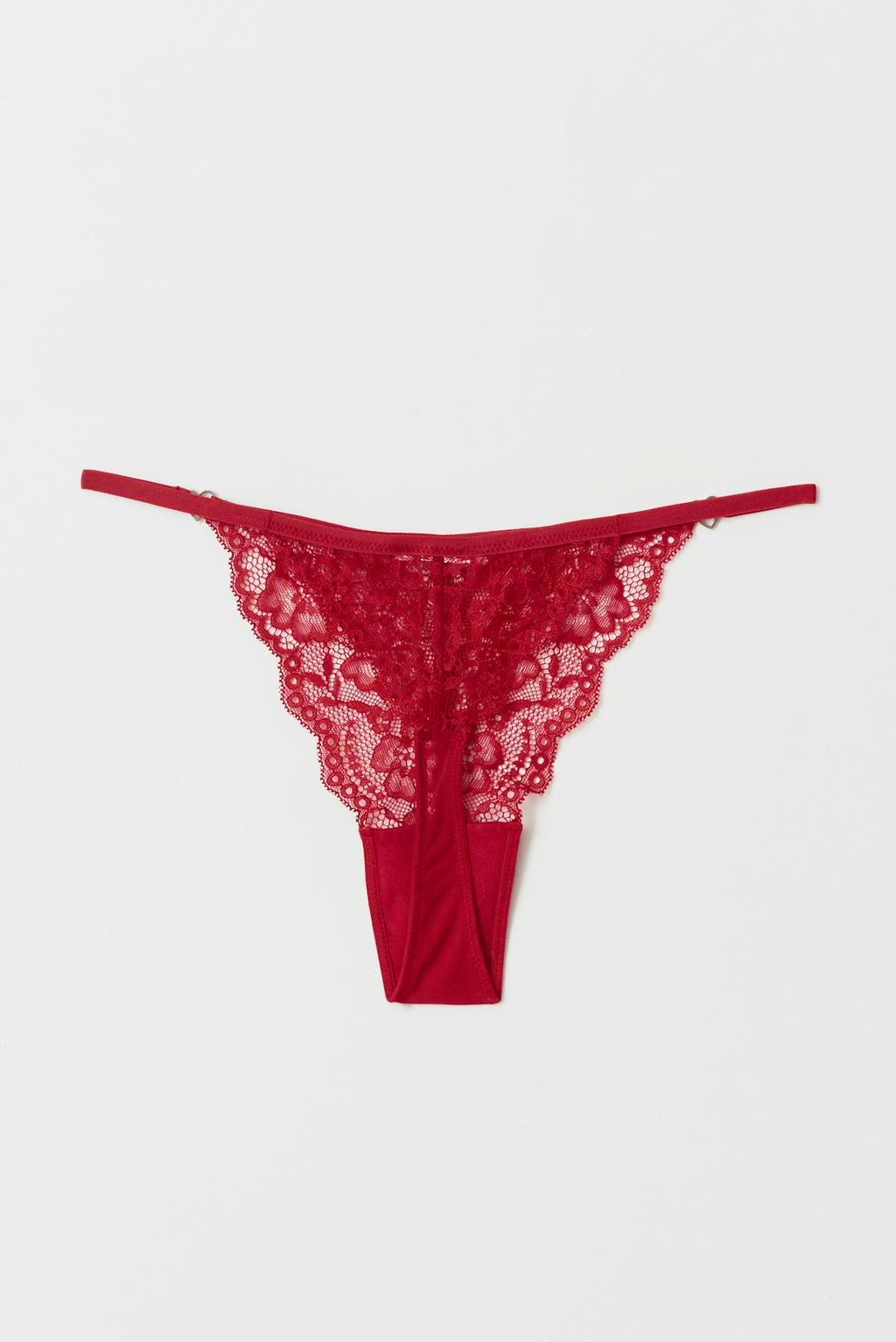 Lace thong