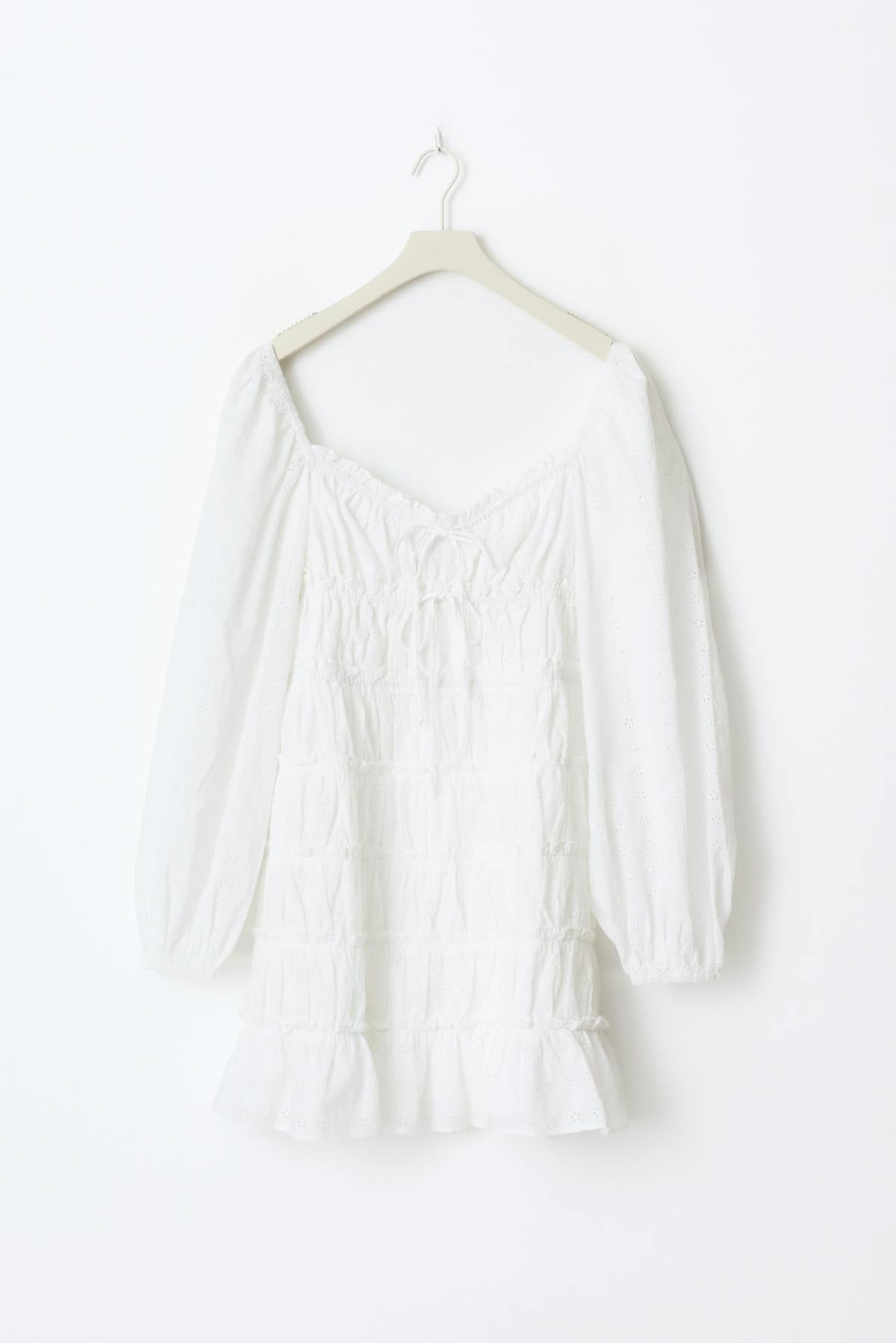 Broderie anglais dress