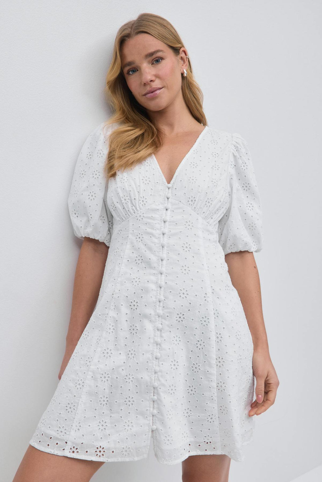 Broderie anglais dress