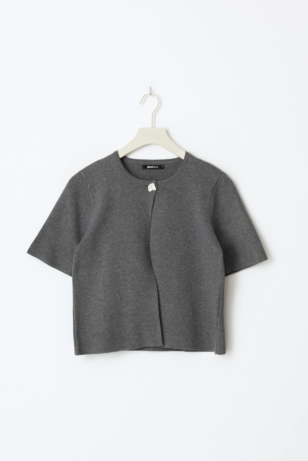 One button knitted top