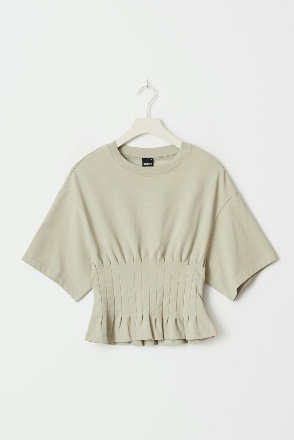 Pleated tee