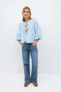 Gingham blouse