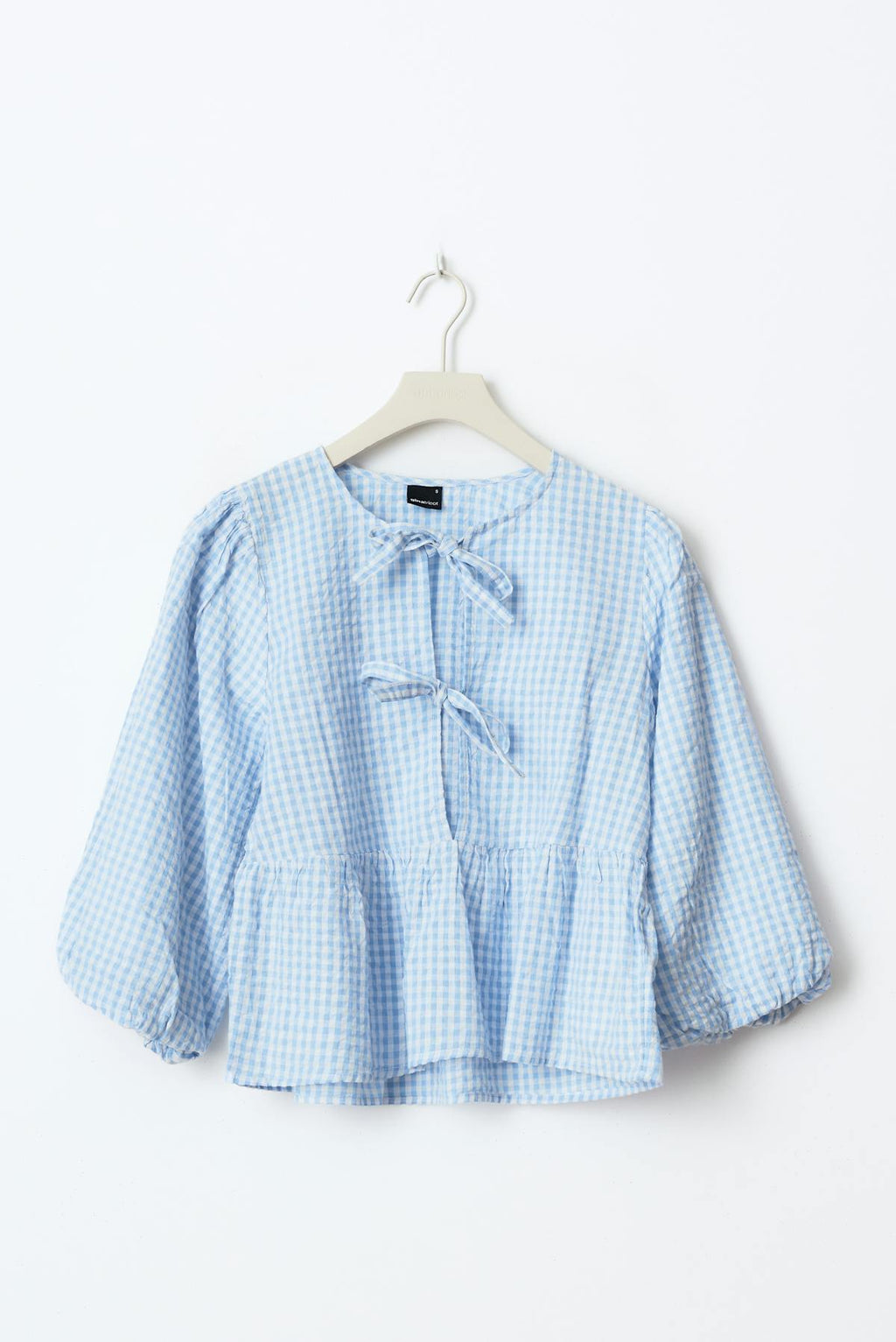 Gingham blouse