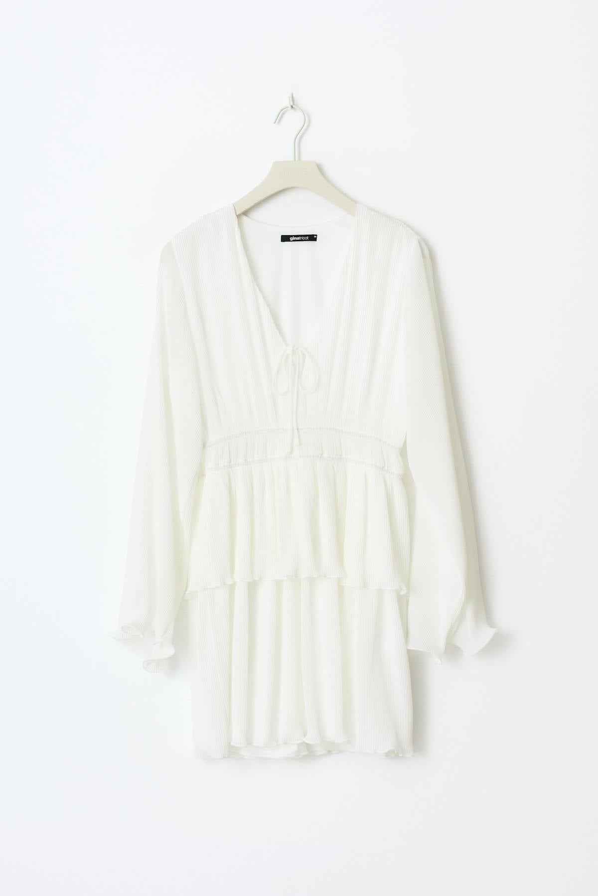 Pleated dress