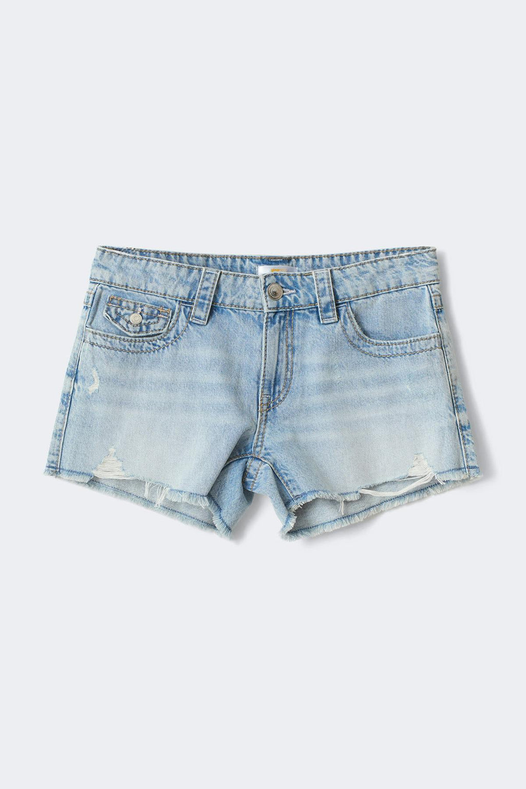 Y chunky embroidery shorts