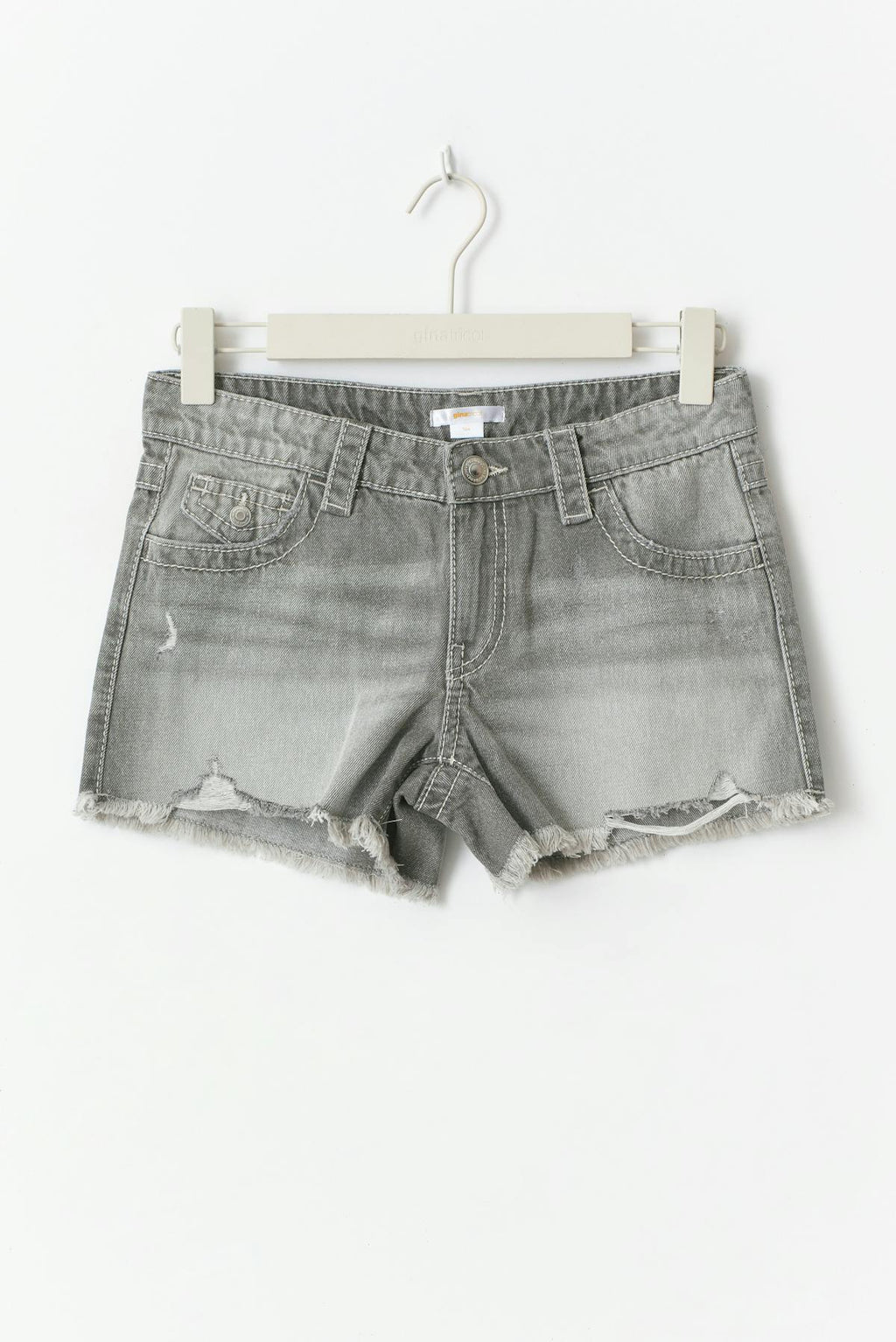 Y chunky embroidery shorts