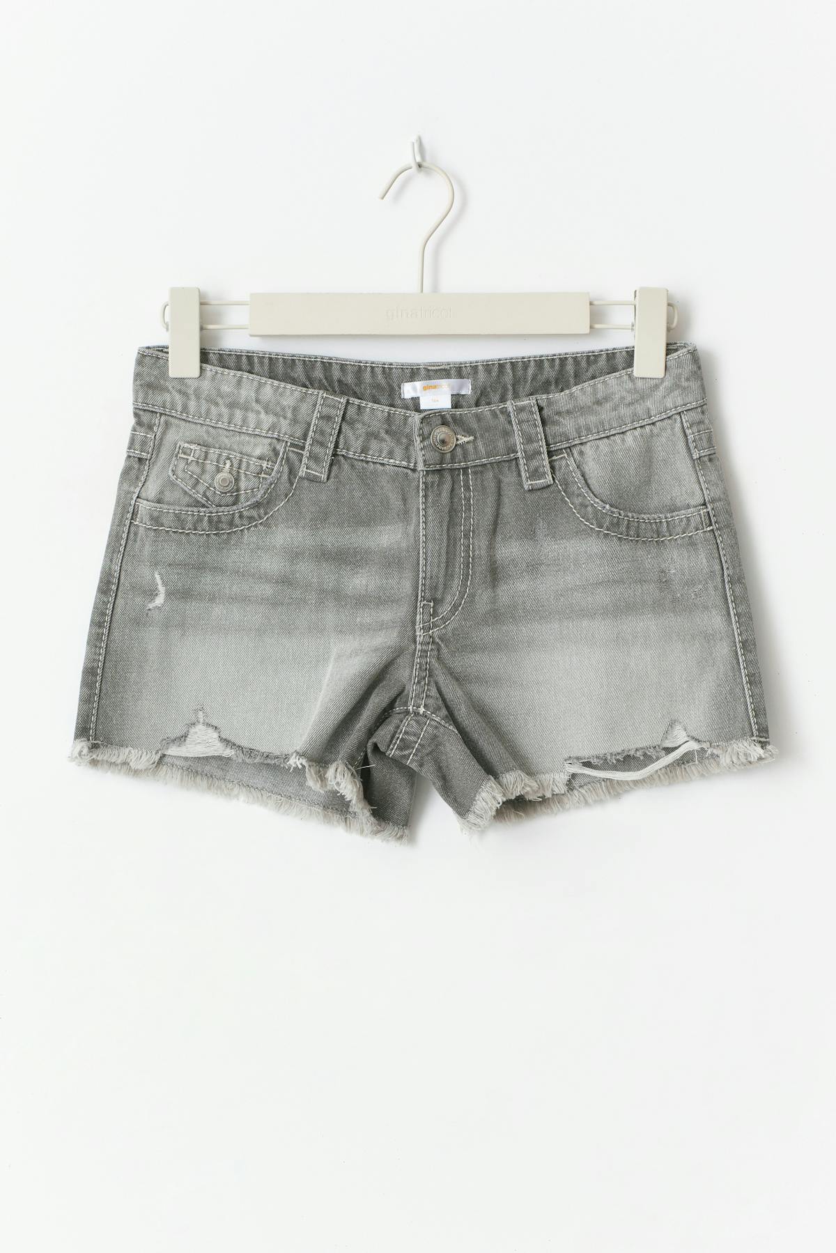 Y chunky embroidery shorts