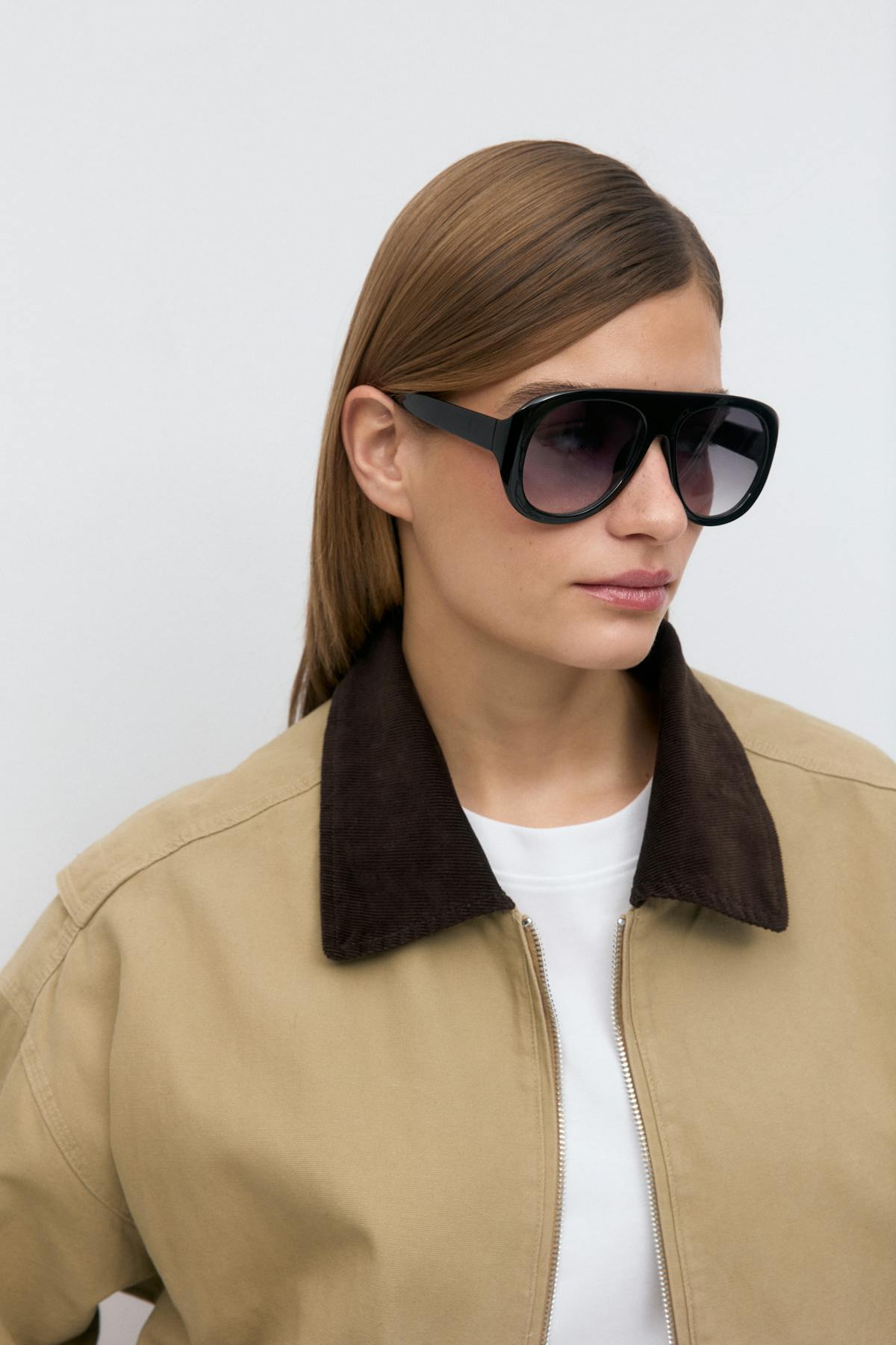 Bold aviator sunglasses