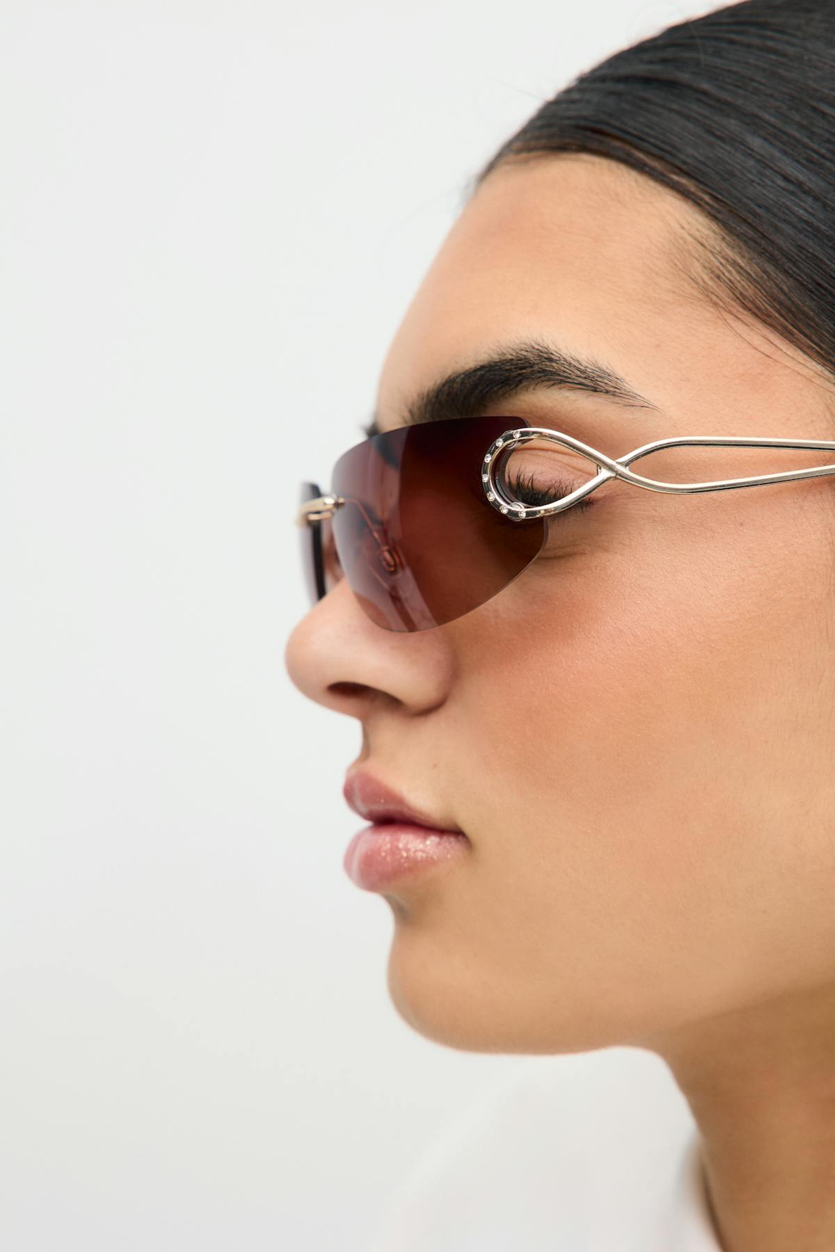 90's rimless sunglasses