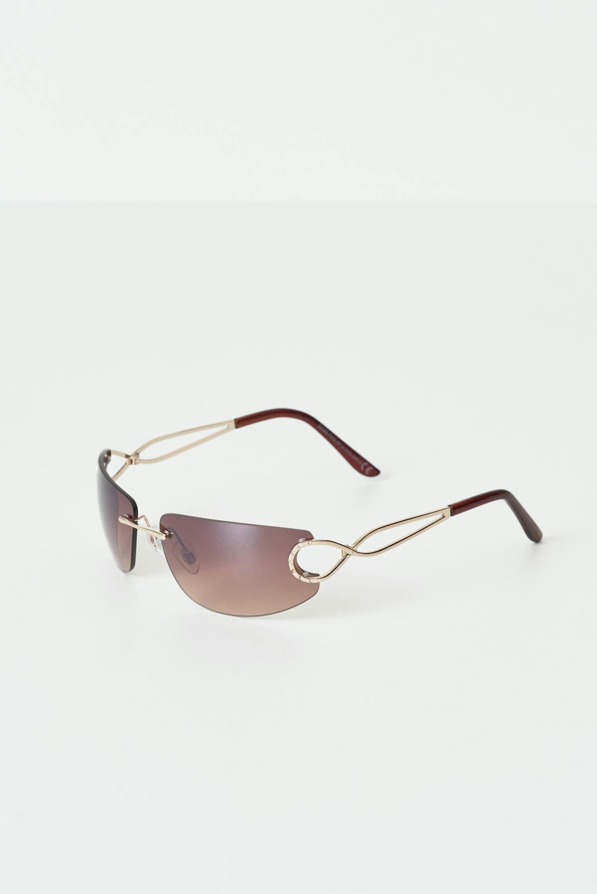 90's rimless sunglasses
