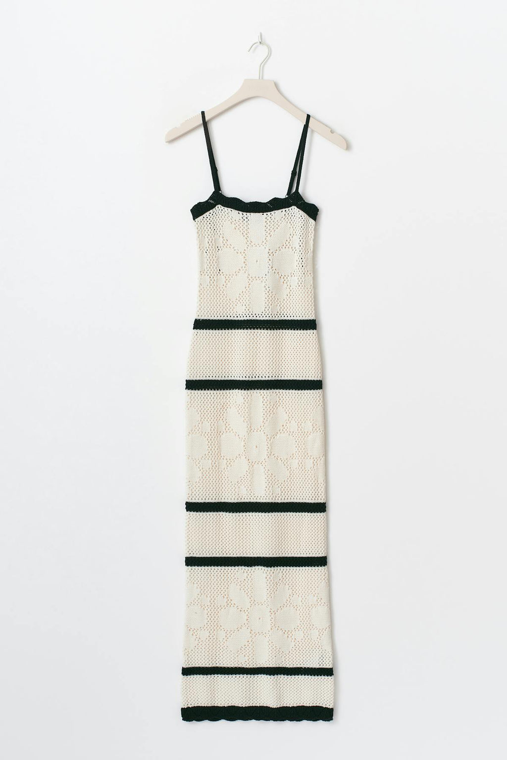 Knitted crochet dress