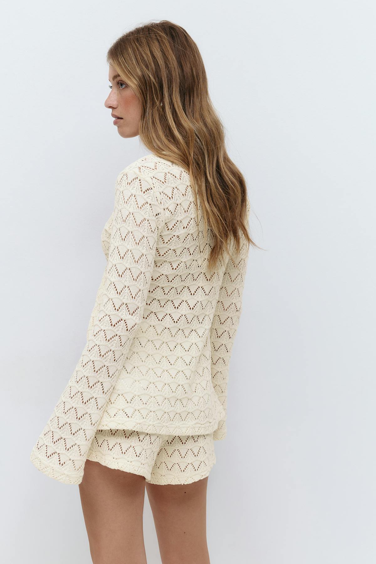 Crochet shorts