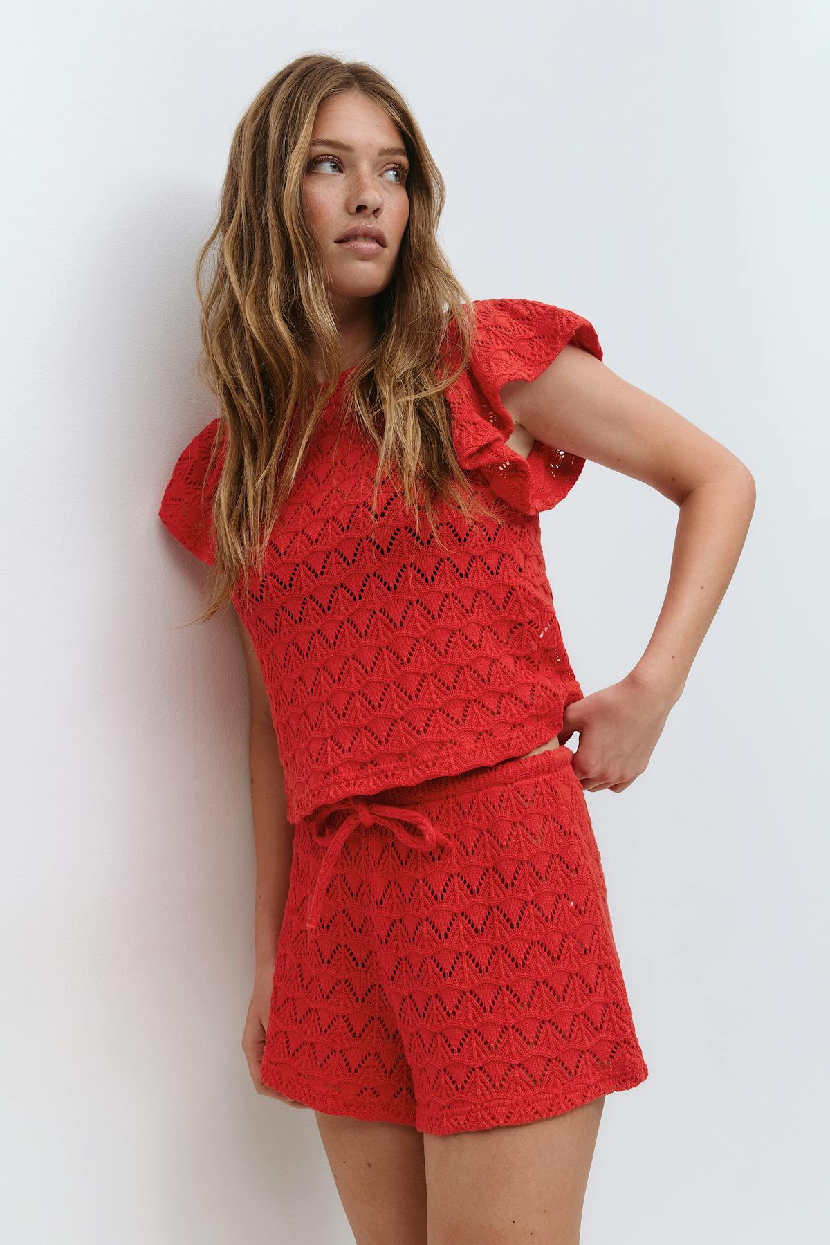 Crochet shorts