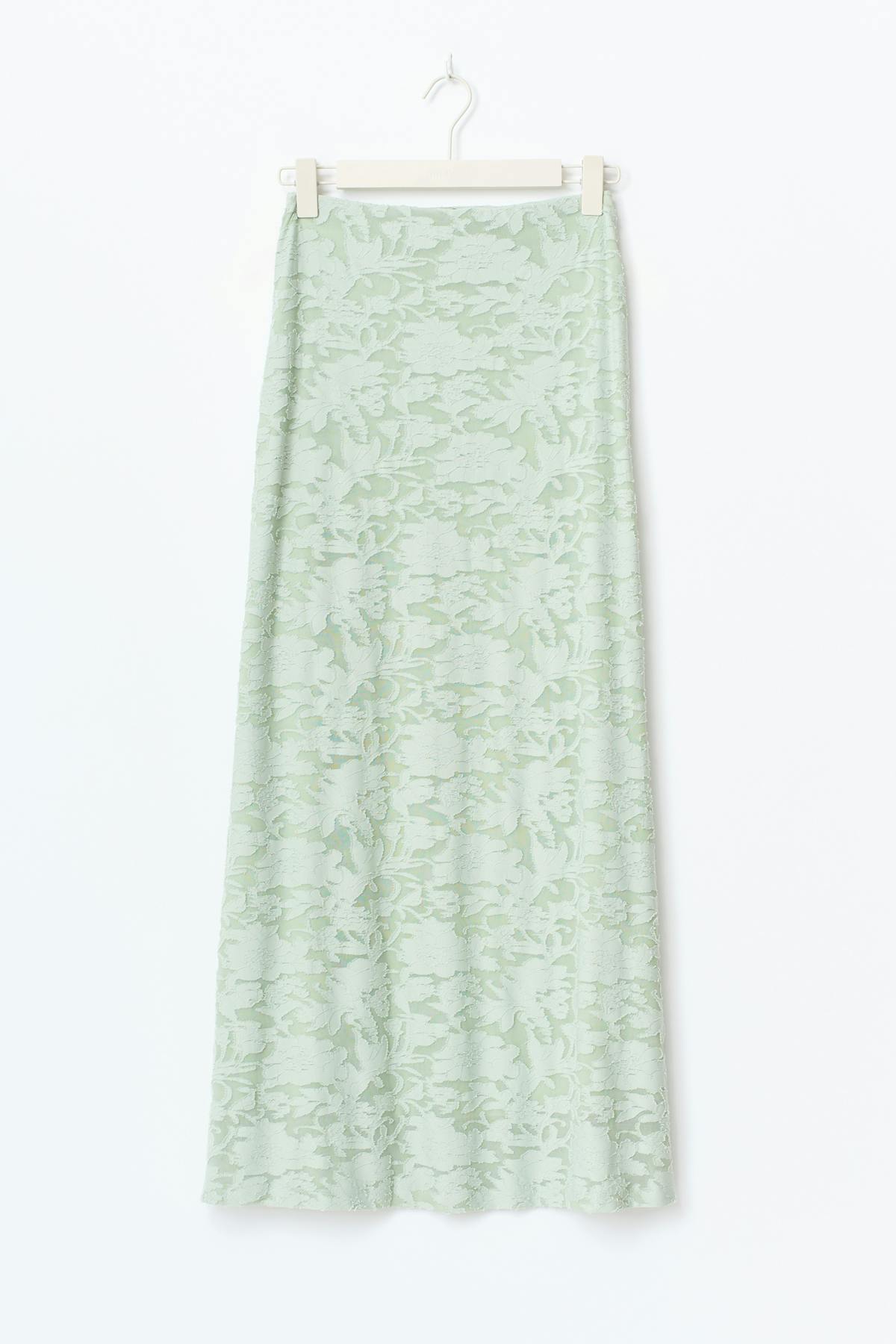 Floral maxi skirt