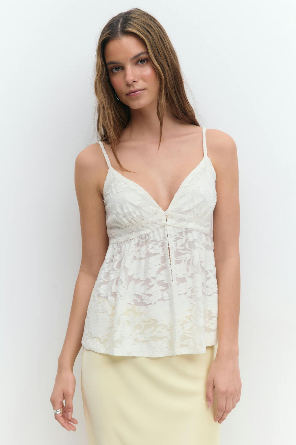 Floral singlet