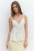 Floral singlet