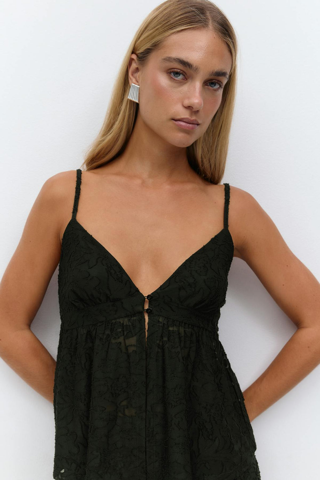 Floral singlet
