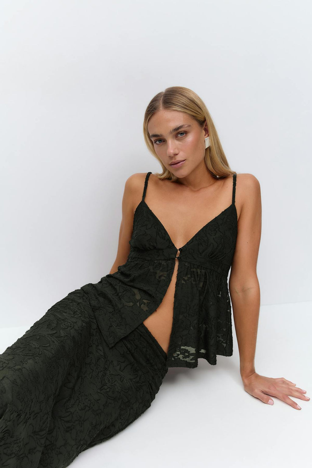 Floral singlet