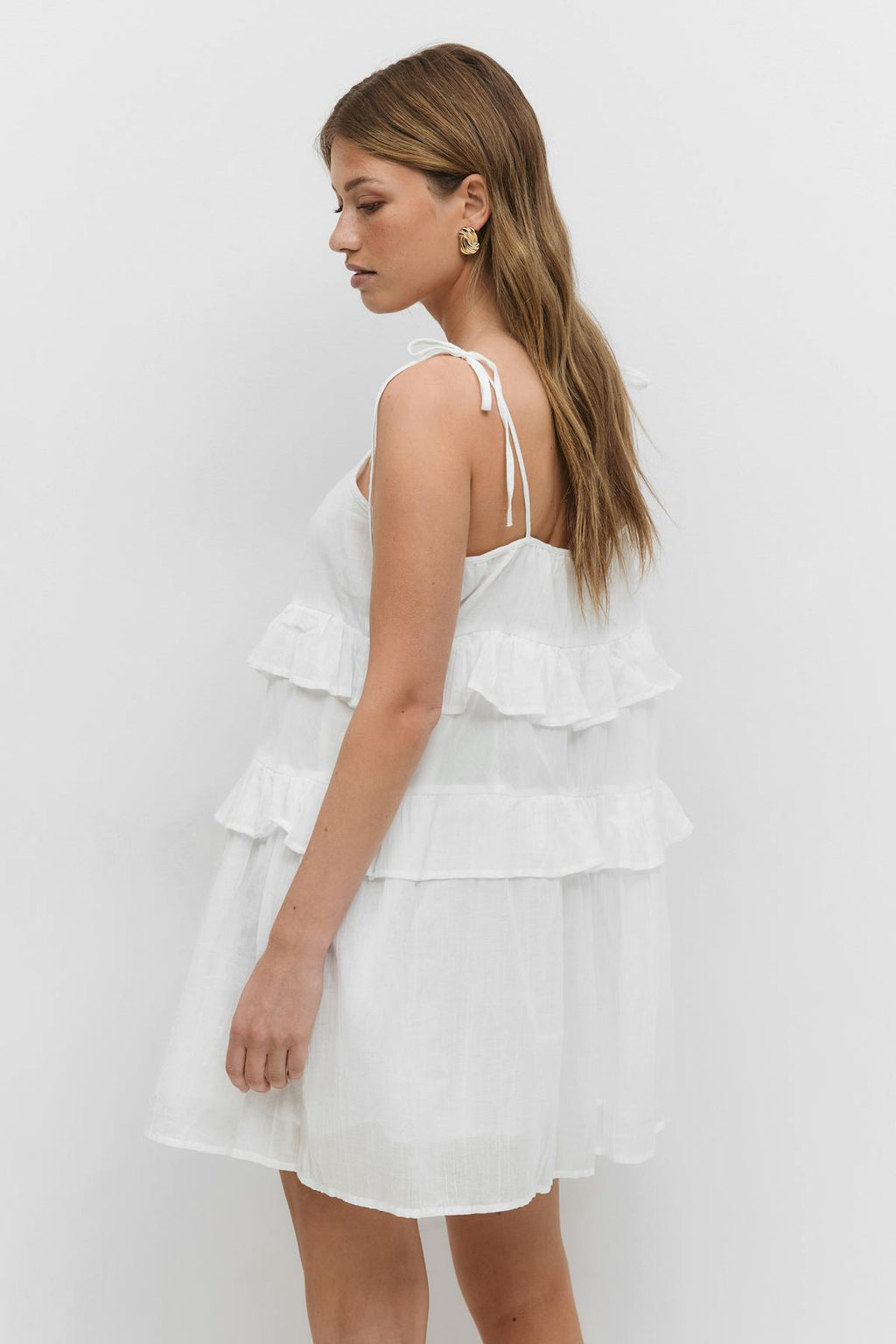 Mini frill dress