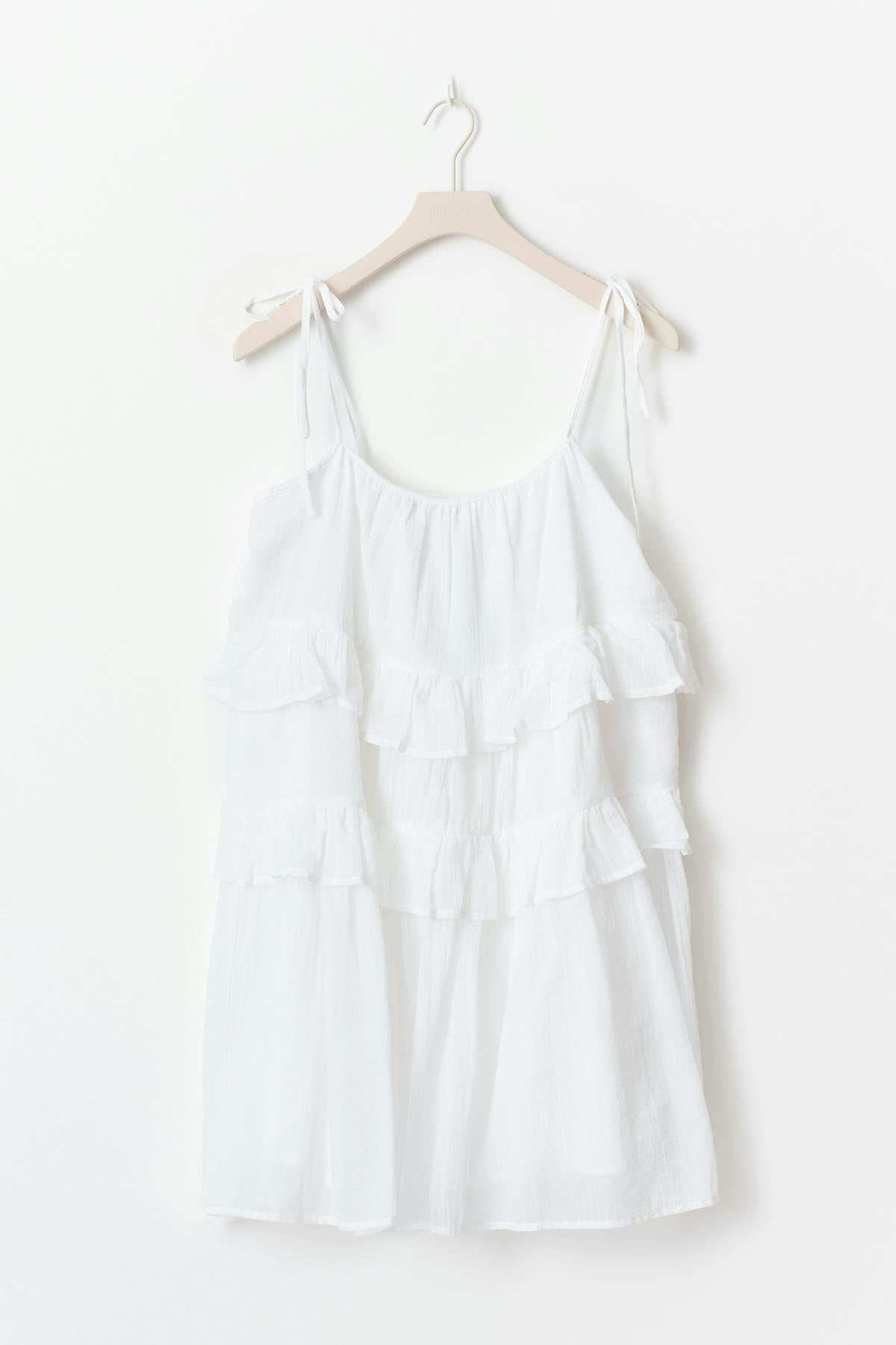 Mini frill dress