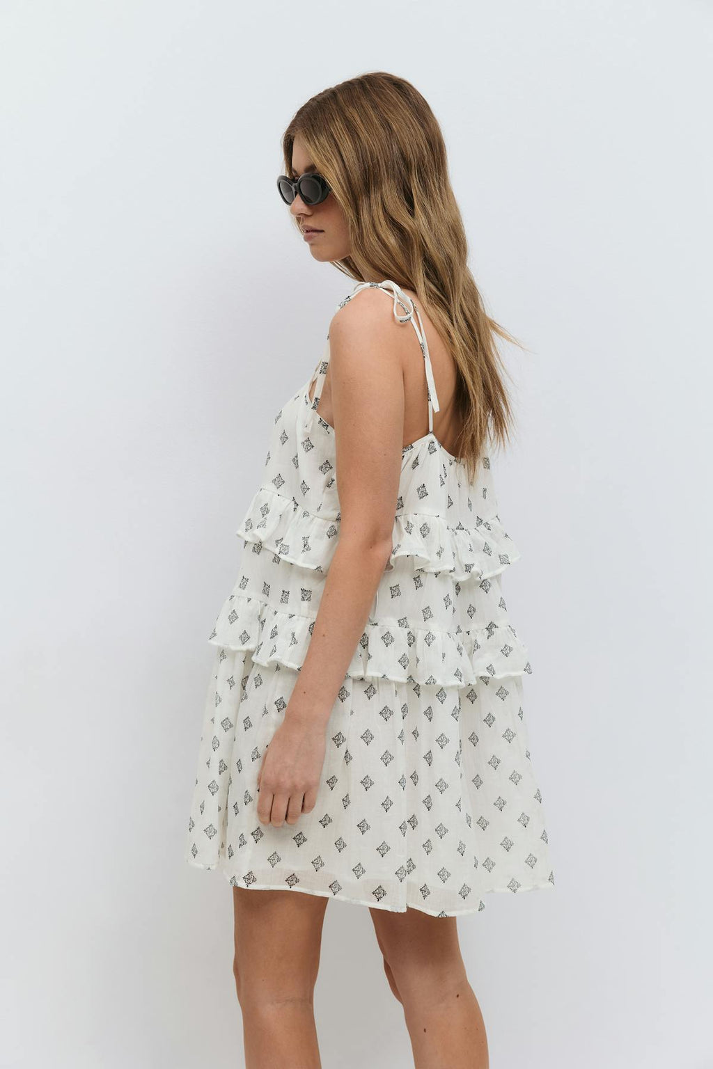 Mini frill dress