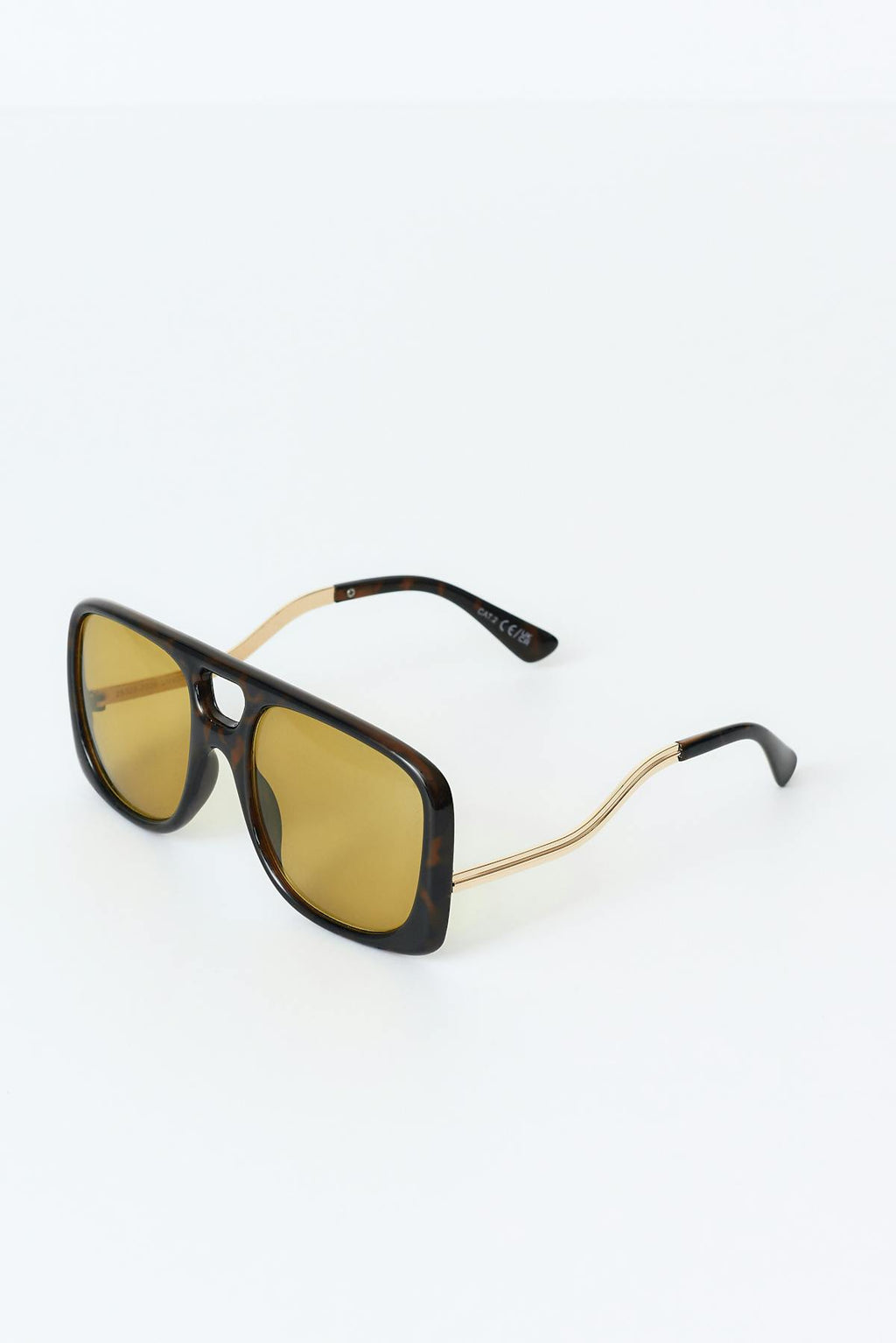 Bold maxi aviator sunglasses