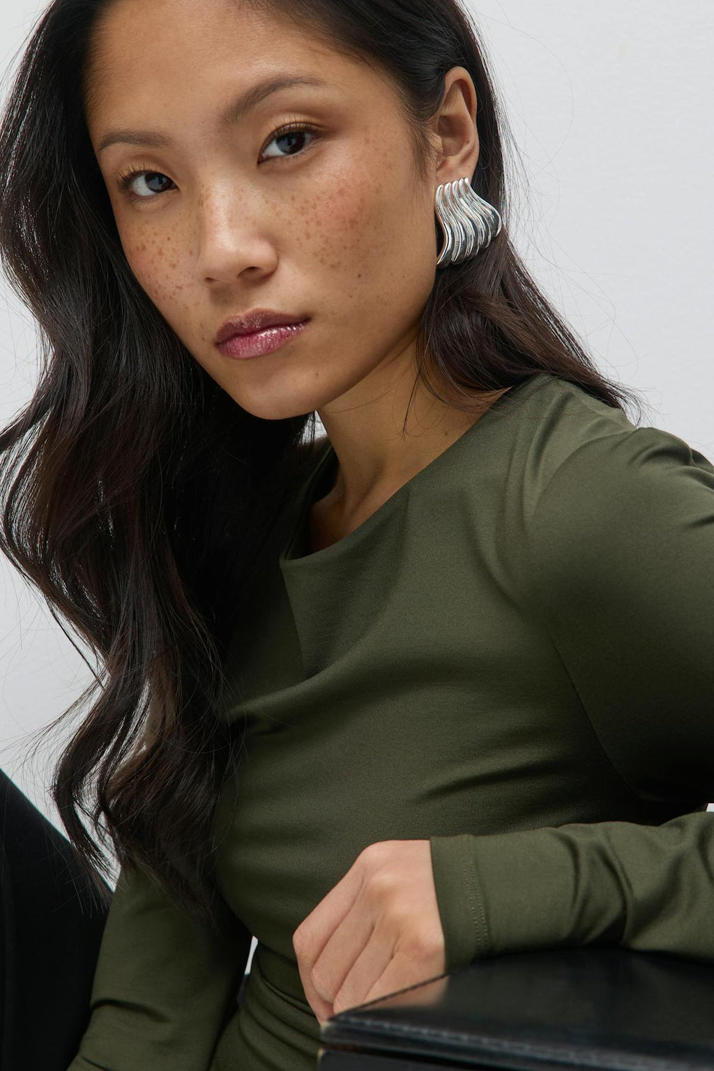 Wave earrings