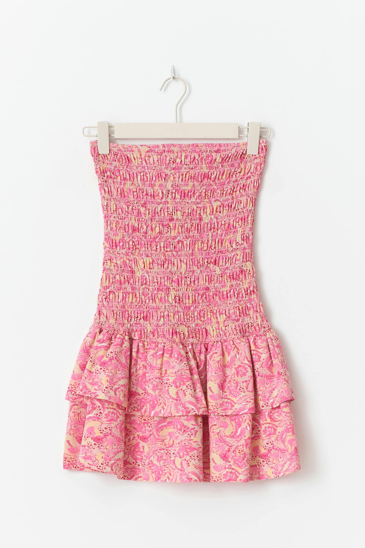 Smock tube dress
