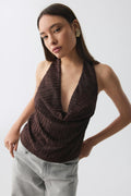 Cowl neck top