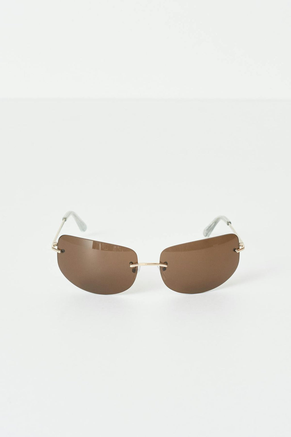 Rimless sunglasses