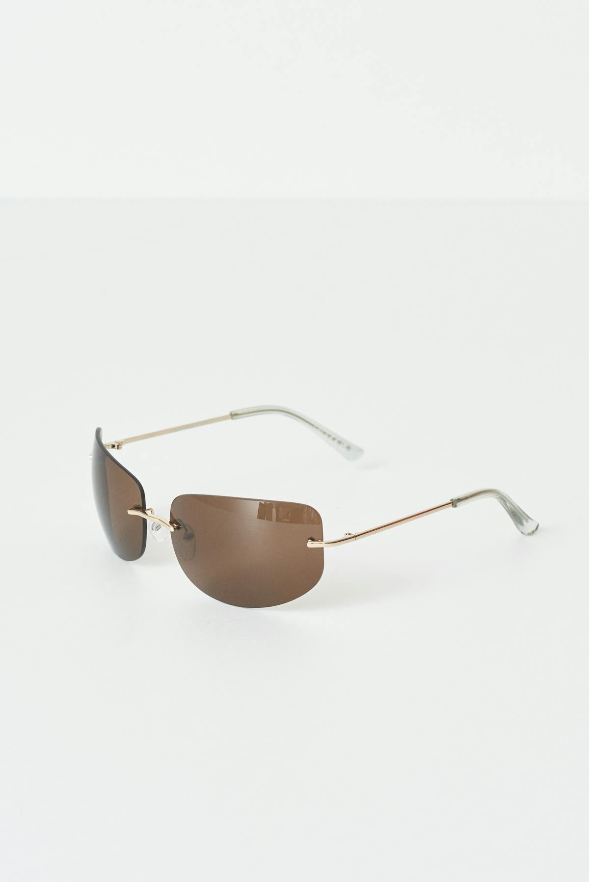 Rimless sunglasses