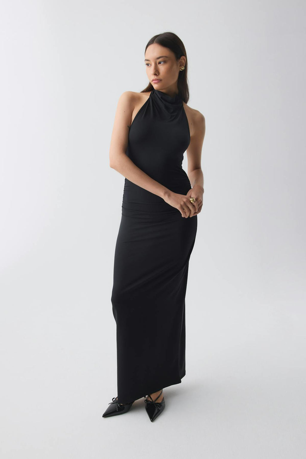 Halterneck dress