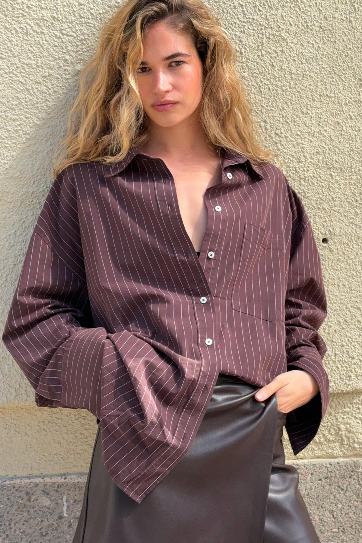 Poplin shirt
