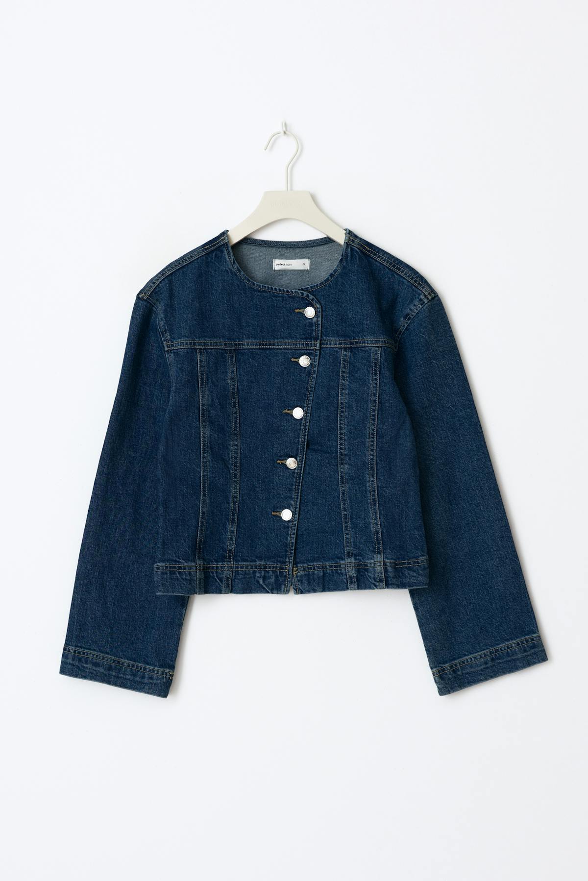 Tailored denim jacket