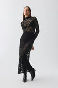 Lace maxi dress