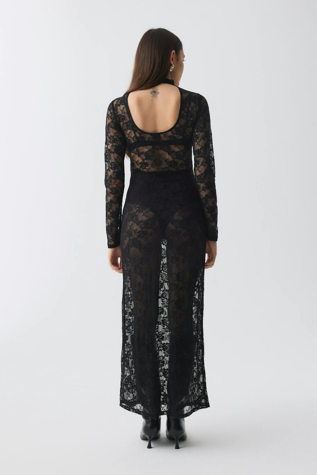 Lace maxi dress