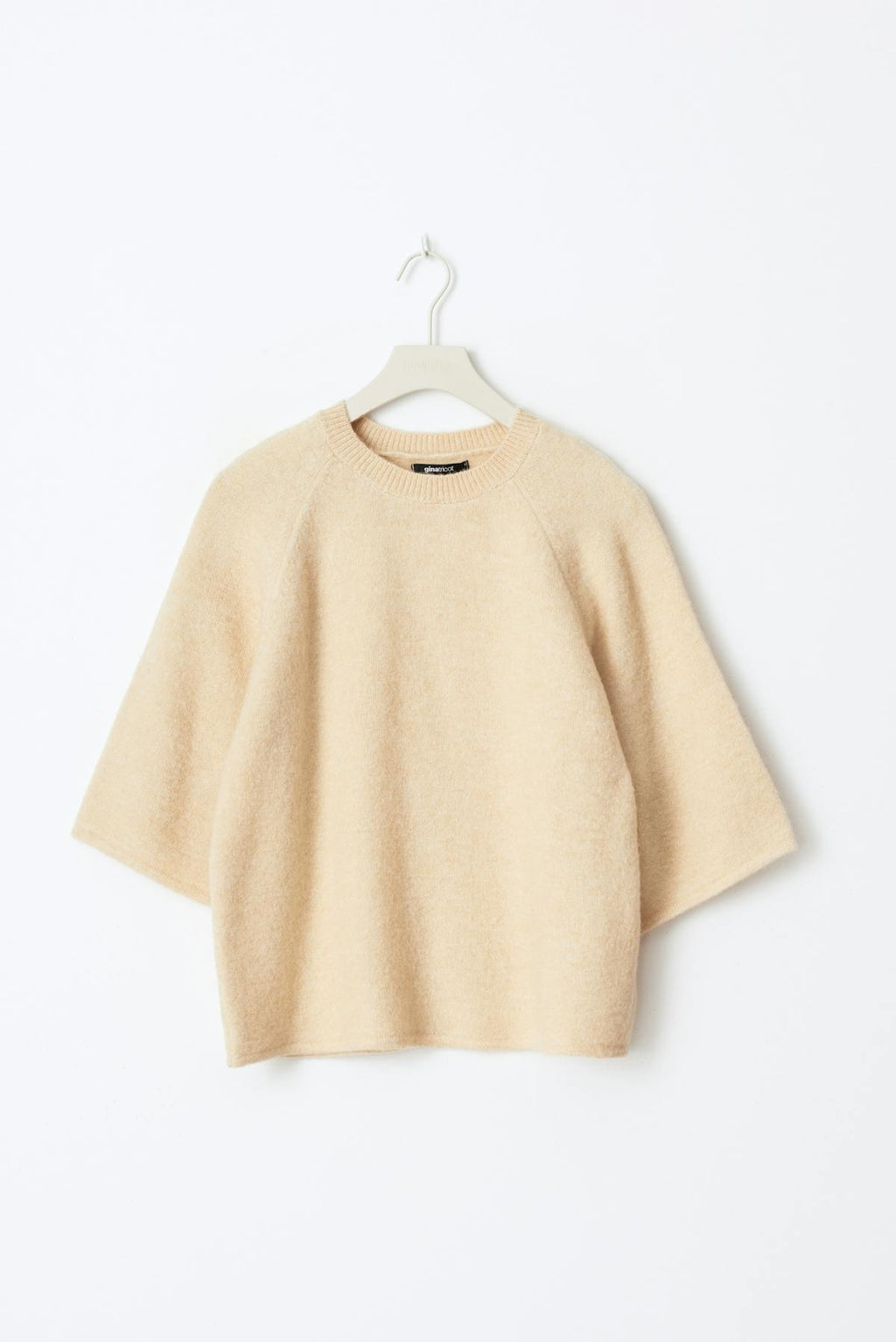 Oversized knitted tee