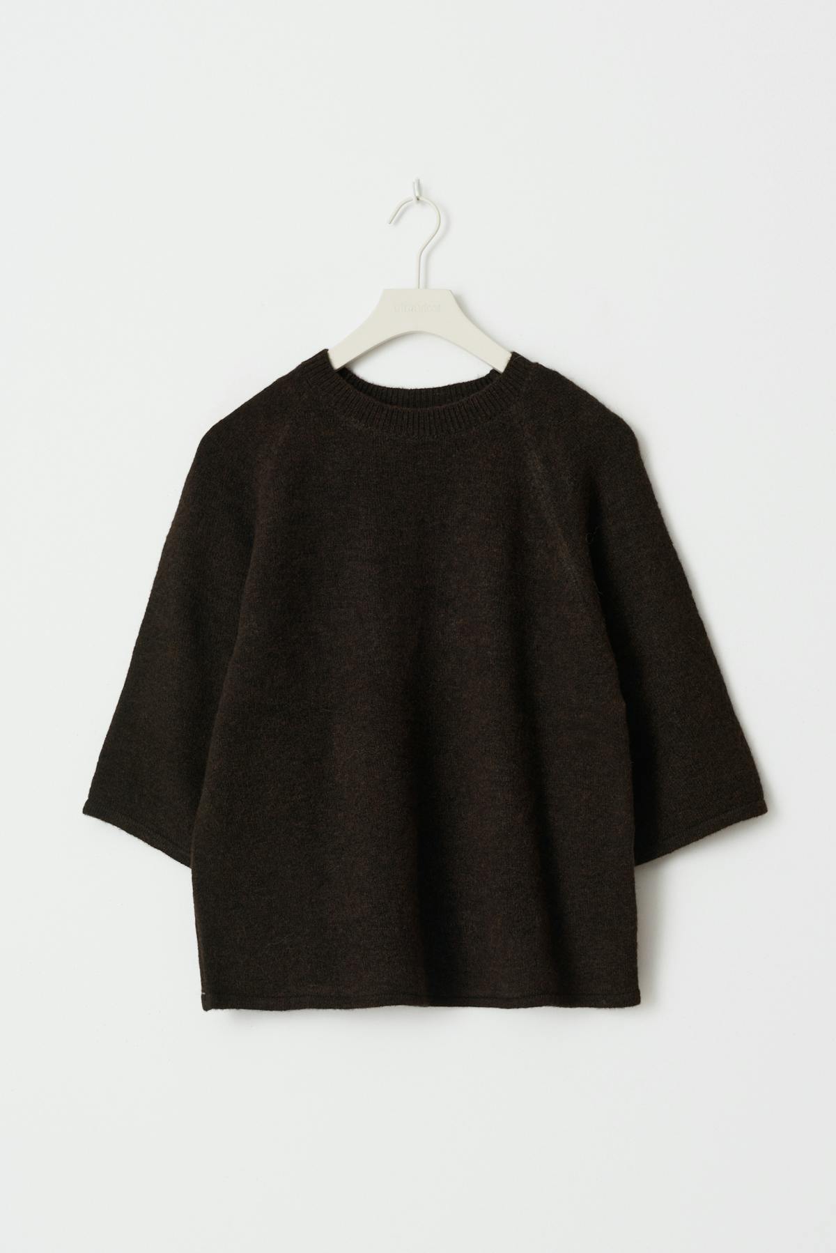 Oversized knitted tee