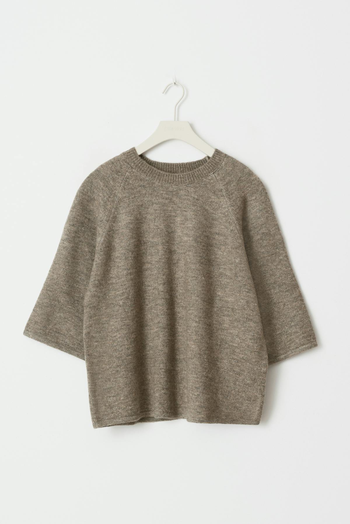 Oversized knitted tee