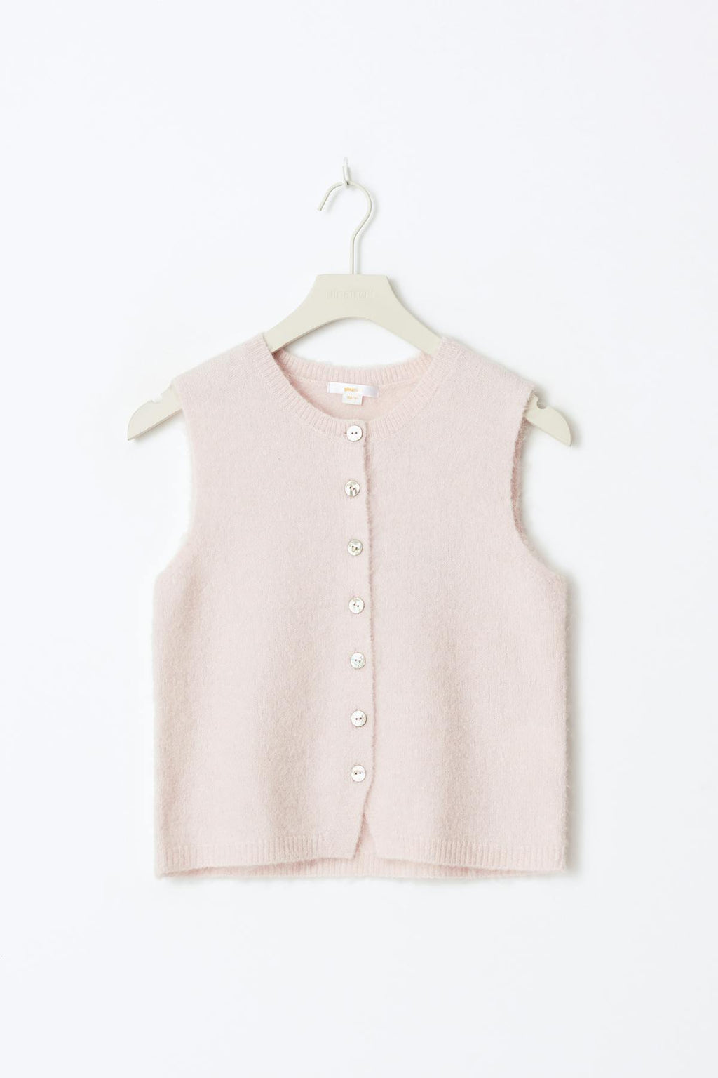 Y knitted vest