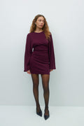 Wide sleeve dress