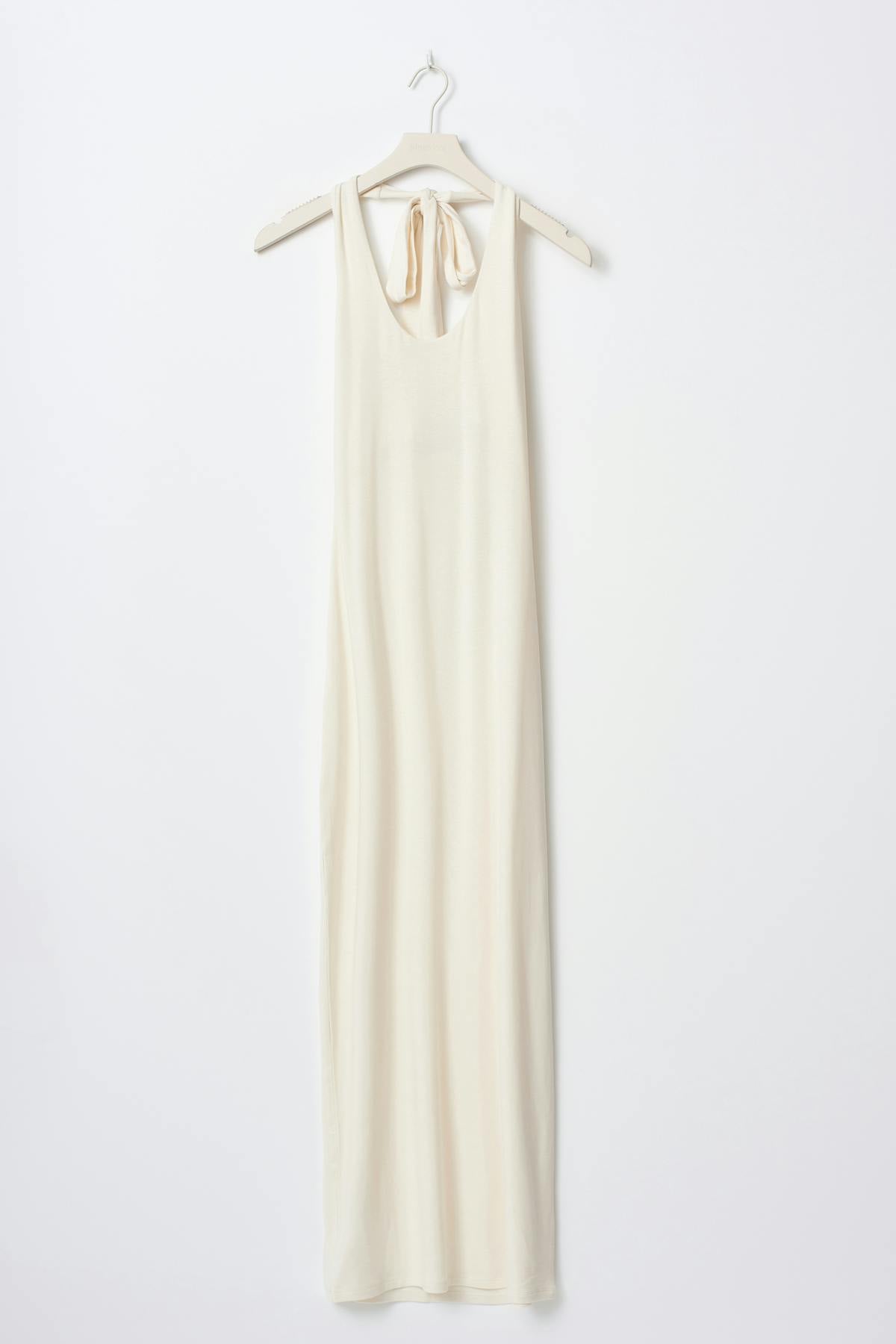 Halterneck midaxi dress