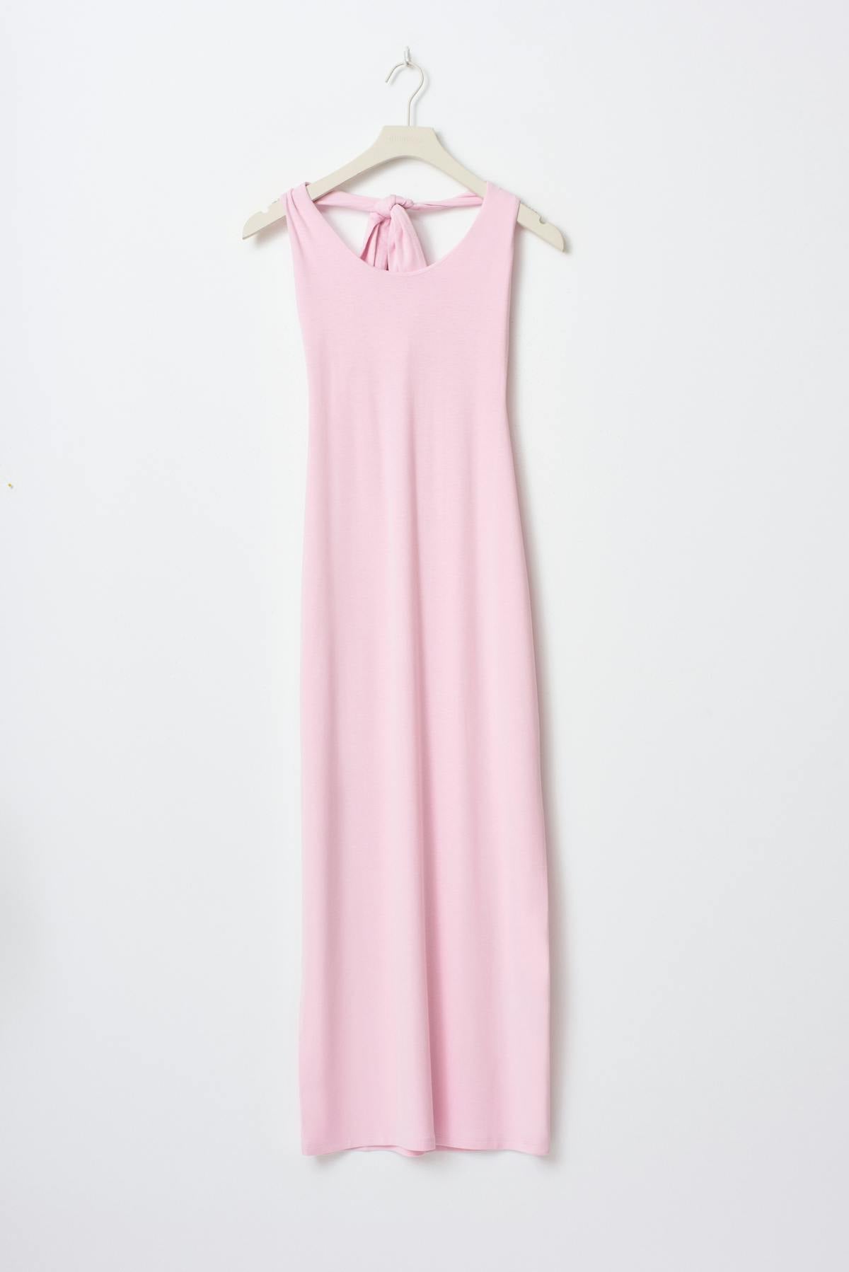 Halterneck midaxi dress