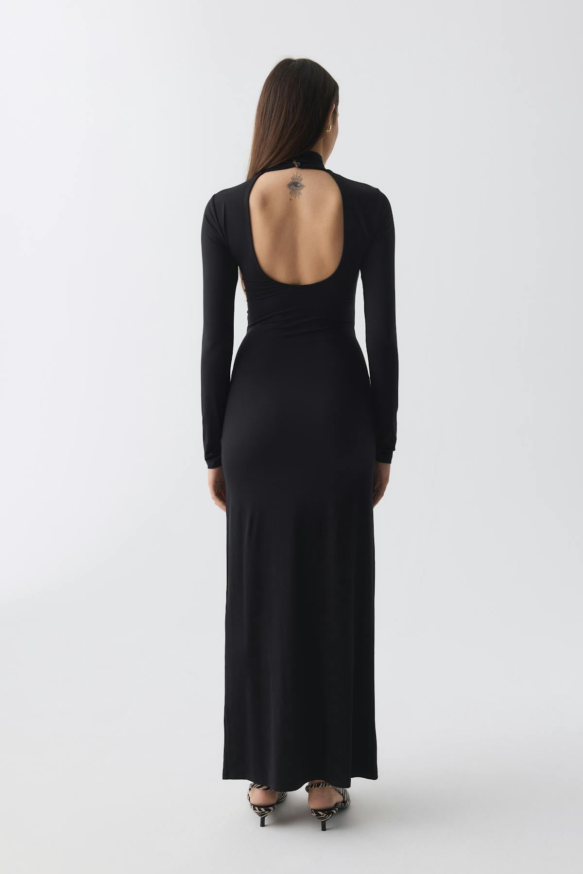 Tie front dress