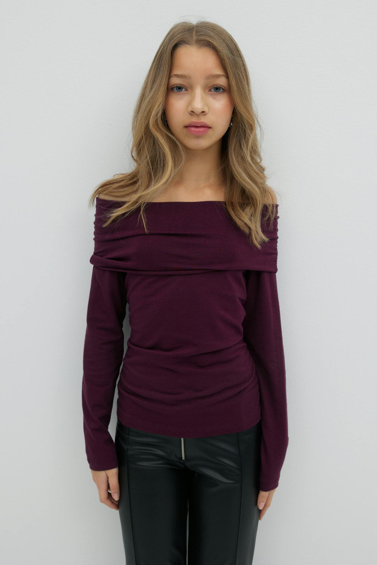 Y off shoulder top