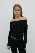 Y off shoulder top