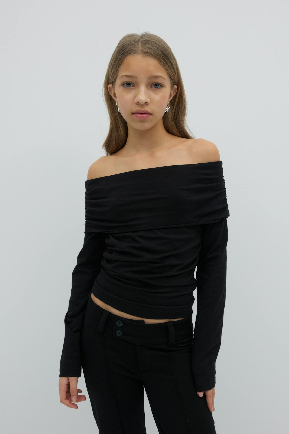 Y off shoulder top